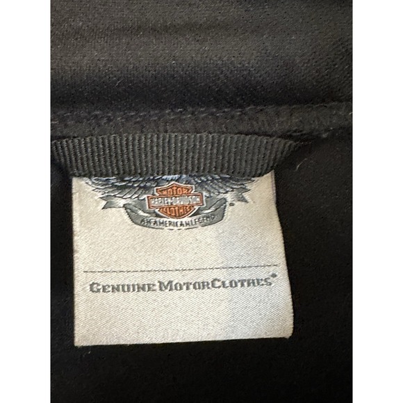 Harley Davidson Jacket Womens L Gray Mid Layer Soft Shell Full Zip Motorcycle - Picture 3 of 7